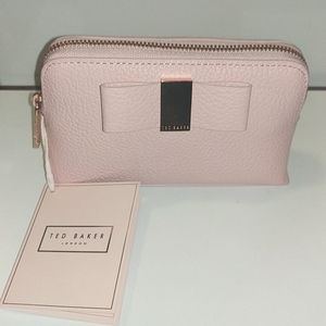Ted Baker Leather Bow Mini Make-up Bag